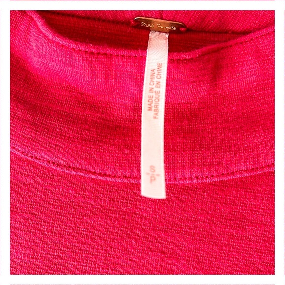 Free People Red Asymmetrical Dress - Picture 8 of 12